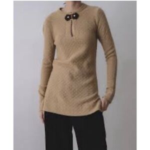 Tory Burch Camel Knit Sweater